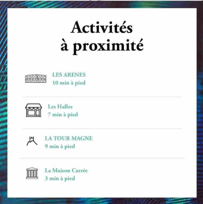L'Augusteum Leilighet Nîmes Eksteriør bilde